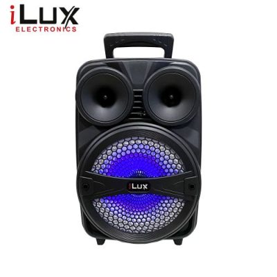 Ilux Enceinte Bluetooth Rechargeable Avec Micro – ILPS-8030 – USB – FM – Noir