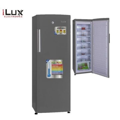 Ilux Réfrigérateur 2 Battants 370 L – ILR470 – Gris