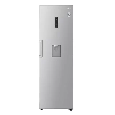 Réfrigérateur LG 14 pieds No Frost 384 L avec distributrice argent platine GC-F411ELDM