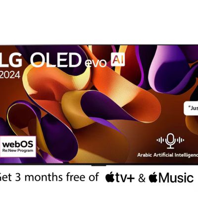 77 pouces LG OLED evo AI G4 4K Smart TV AI Télécommande magique Dolby Vision webOS24 2024-OLED77G46LA