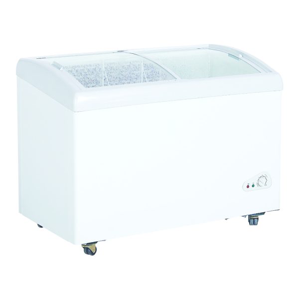 CONGELATEUR HORIZONTAL VITRE 305LT ECONOMIE D'ENERGIE- DEUX PANIERS - NAS-FS305FL